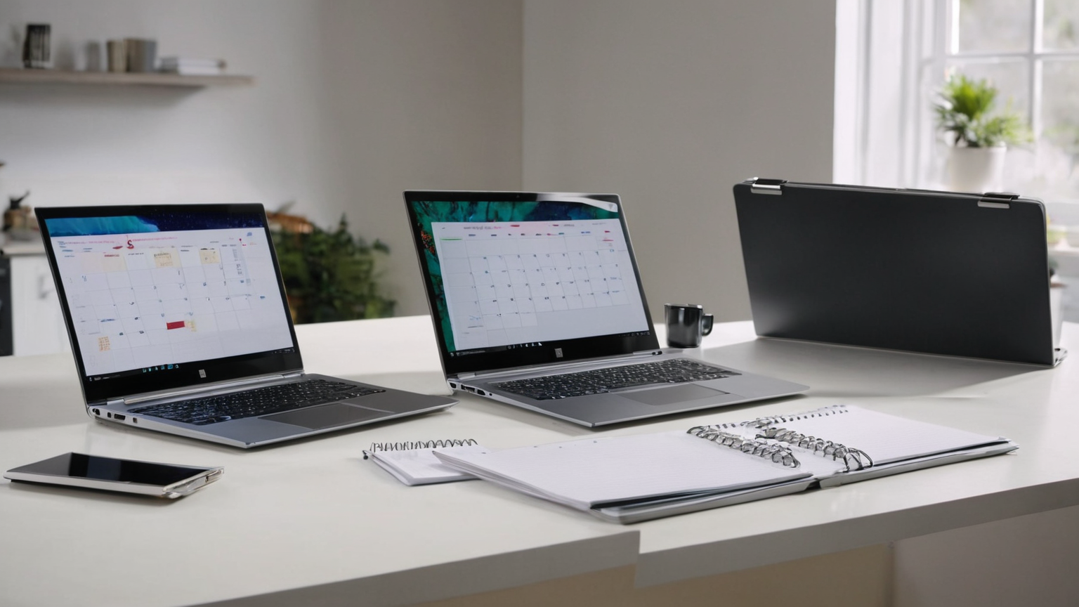 Shopper comparing AI laptops before buying or waiting