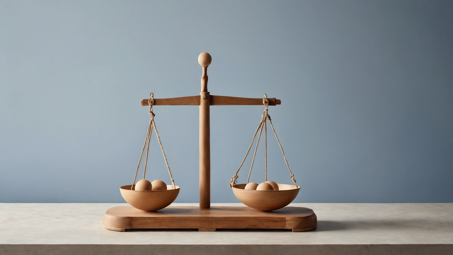 Balanced comparison of two pension payment forms